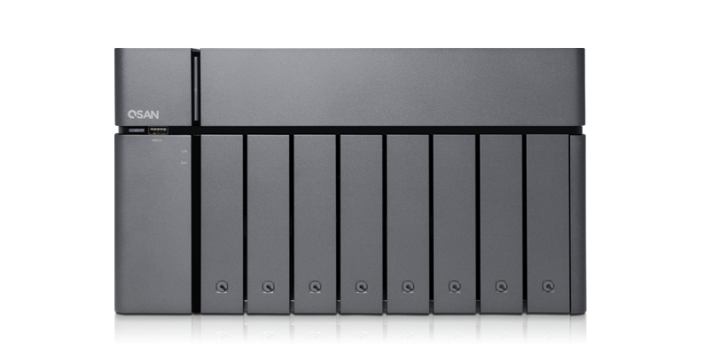 Dysk sieciowy Qsan z Thunderbolt 3