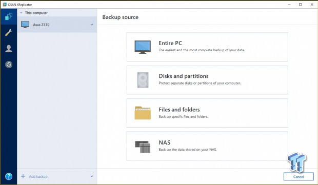 Acronis XReplicator QSAN